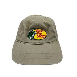Bass Pro Shops Hat Toddler One Size Beige Fishing Cap